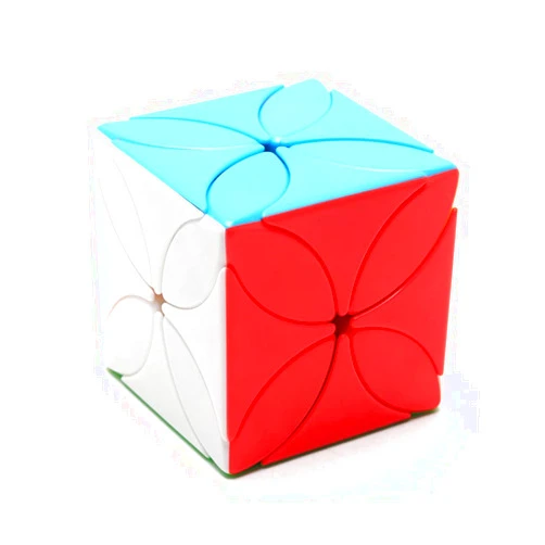 Yealvin 4-Leaf Clover Cube Educational Toys for Kids Speed Cube Brain Teasers