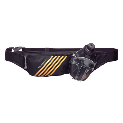 Nathan Swift Plus Hydration Belt with 10 oz Flask for Running & Workouts, with Zip Pocket to Pack Essentials, Ultra-Light Travel, 7 oz