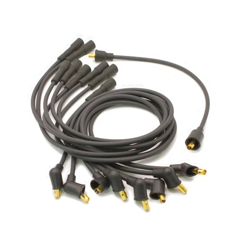 PerTronix 708104 Flame-Thrower Black Custom Fit Spark Plug Wire for 8 Cylinder Ford