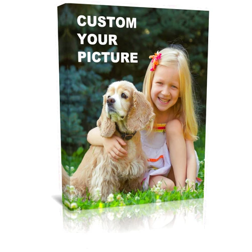 TreeDeal Create Personalized Wall Art with Your Photo on Canvas - Custom Canvas Prints for Family - Personalized Canvas Pictures for Wall to Print Framed (8