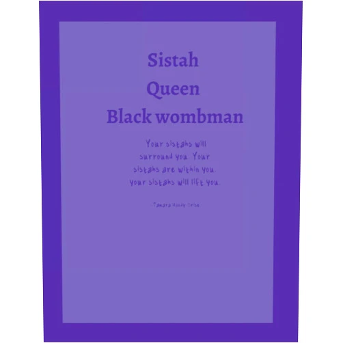 Tamara Moody-Orise,Stacey Aaron Moodygirl Journal (Sistah Queen Blackwombman)