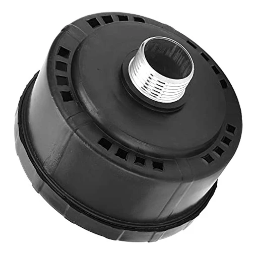 Hilitand 3/4 25mm Air Compressor Silencer, Plastic Shell Round Muffler Filter Intake Dia 80mm