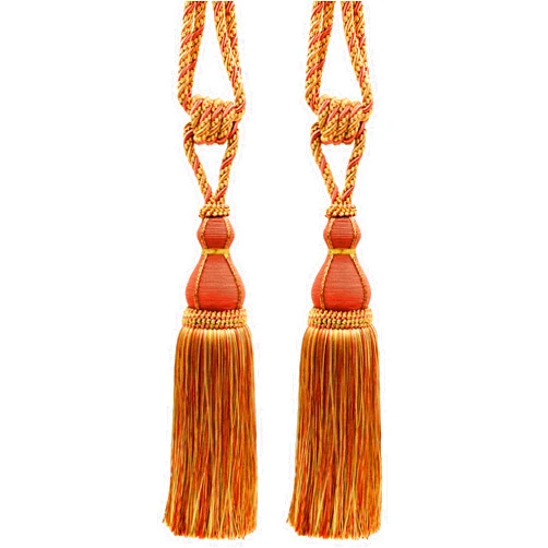 DÉCOPRO Elegant Large Tassel Tieback for Curtains & Draperies, Tassel Length 12