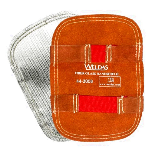 Weldas Aluminized Back Hand Pad with Kevlar Stitching - Heat Deflector