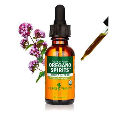 Herb Pharm Oregano Spirits Extract And Essential Oil Blend For Immune Support, 1 Ounce