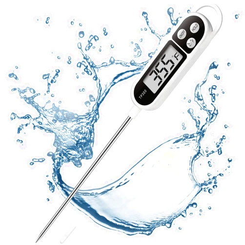 AikTryee Digital Instant Read Meat Thermometer Kitchen Cooking Food Candy Thermometer for Oil Deep Fry BBQ Grill Smoker Thermometer by AikTryee