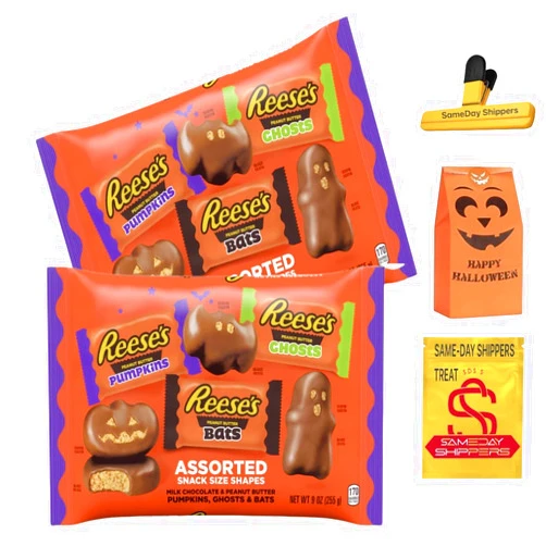 KANDYRIFIK HALLOWEEN CHOCOLATES (REESES ASSORTED SHAPES)