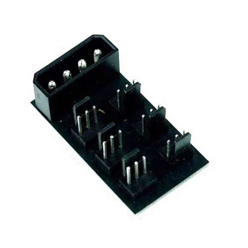 Phobya 81097 Fan, Cooler and Radiator - Fans, Coolers and Radiators (3 Pin, Black, Plastic, 25 mm, 45 mm, 18 mm)