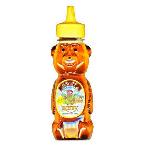 BUSY BEE BB1002 Clover Honey 12 oz Bottle 12/Carton