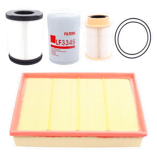 NewYall Air Oil and Fuel Filter Kit with O-rings for Nissan Titan XD 5.0 Diesel 2016-2019