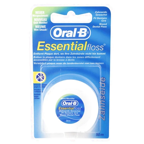 Oral-B Essential Mint Floss 50M - Pack Of 3