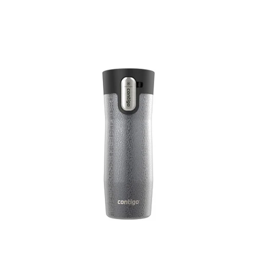 Contigo AUTOSEAL West Loop Vacuum-Insulated Stainless Steel Travel Mug with Easy-Clean Lid 16 oz Crystal Sake