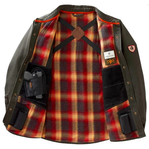 Legendary Whitetails Men's Conceal and Carry Journeyman Shirt Jacket