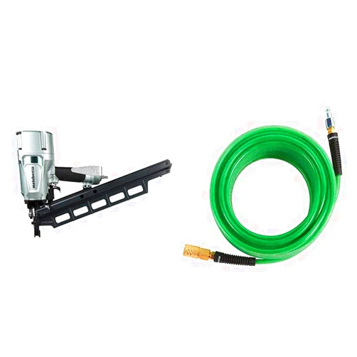 Metabo HPT NR83A5 Framing Nailer w/Air Hose (50-Ft)