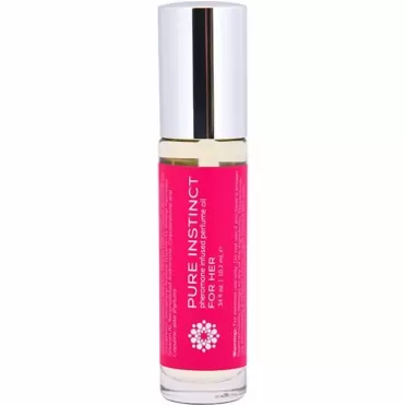 Pure Instinct Pheromone Perfume Oil for Her - Roll on 10.2 ml | 0.34 Fl. Oz