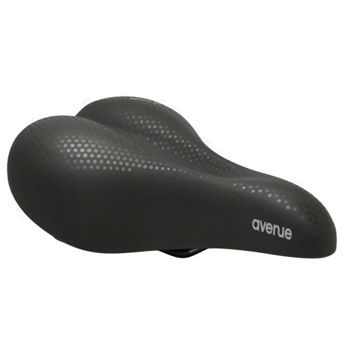 Selle Royal Avenue Moderate Woman,Bike Seat for City Bike with Extra Cushioning, Black, One Size
