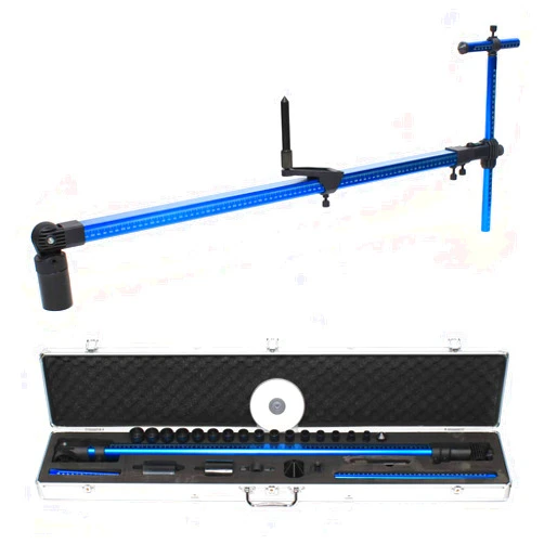 WBGANG 2D Measuring System Tram Gauge, High Precision Universal Auto Body Frame Measuring Machine for Tram Gauge Auto Body Auto Body Frame Repair Tram Gauge Auto Body