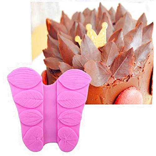 Carunke All Purpose Gumpaste Leaf Veiners Mould Fondant Sugarcraft Cake Decorating Moulds