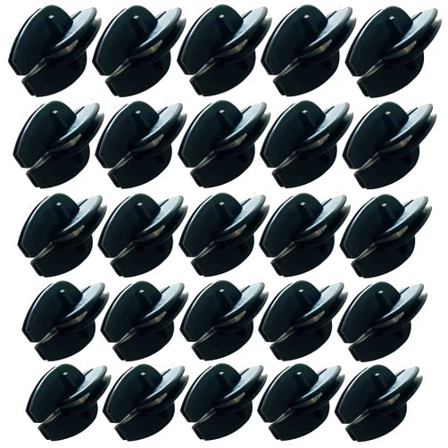 EFencSolv 25 Packs Electric Fence Corner/Strain Insulator with Metal Insert for Electric Fence Wire