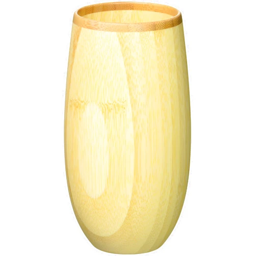 RIVERET RV-120W Cocoon Tumbler, 11.2 fl oz (330 ml), Bamboo, Dishwasher Safe, White