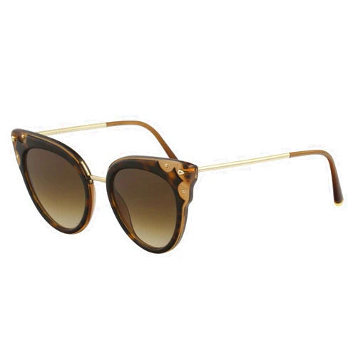 Dolce & Gabbana DG4340 Top Havana/Transparent Brown/Brown Gradient One Size