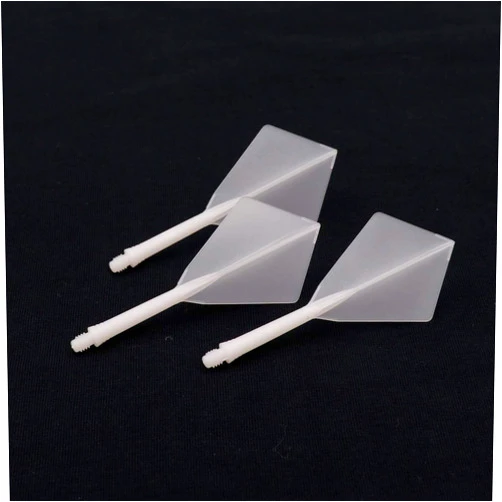 CUESOUL ROST Integrated Dart Shaft and Flights Medium,Diamond Shape,Set of 3