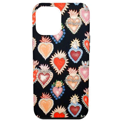 Virgin Mary Saint Guadalupe iPhone 14 Plus Heart of Virgin Mary Catholic Case