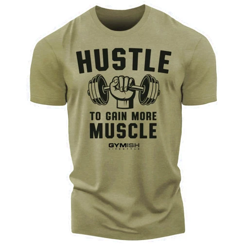 Gymish Lifestyle Squat Bench Deadlift Workout Shirt for Men Funny Gym Lifting Motivational Sayings