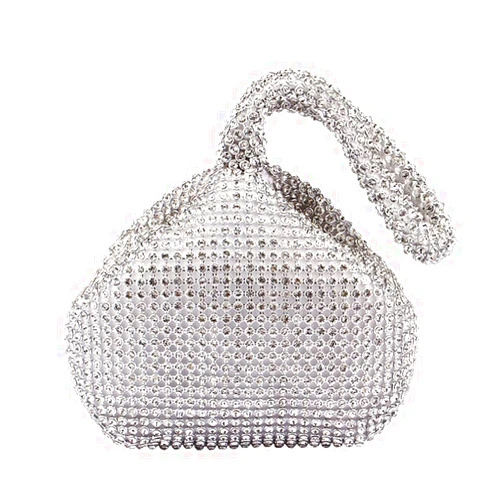 DEBIMY Women Wristlets Rhinestone Evening Clutch Bags Fashion Purse Wedding Party Prom Handbags