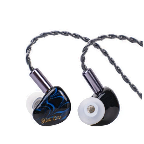 Linsoul Kiwi Ears Cadenza 10mm Beryllium Dynamic Driver IEM 3D Printed with Detachable Interchangeable Plug 0.78 2pin 3.5mm IEM Cable for Musician Audiophile (Verse, Cadenza)