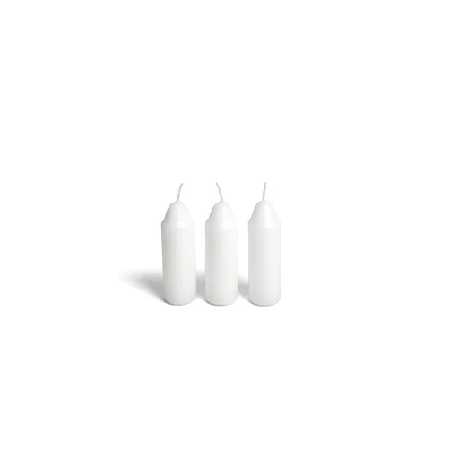 UCO 9-Hour White Candles for UCO Candle Lanterns, Long-Burning Candles for Outdoor, Camping, Prepping Supplies and Emergency Preparedness