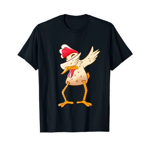 Landwirt Bauer Hühner Dabbing Geschenkideen Dabbing Chickens Dancing Chicken Animal Farmer Gift T-Shirt