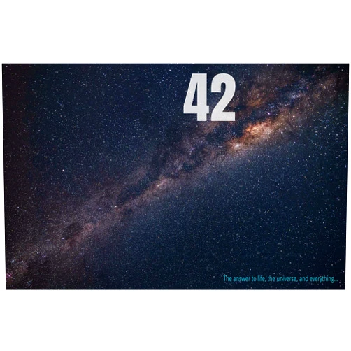 Tyson Davis 42: The answer to Life, the universe, and everything...: The answer is waiting for you