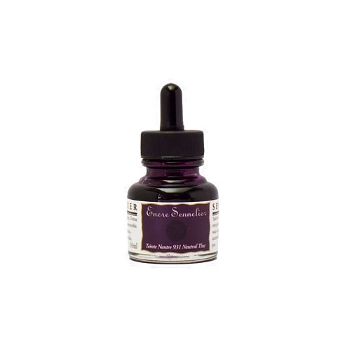 Sennelier 30ml Bottle Drawing Ink, Neutral Hue