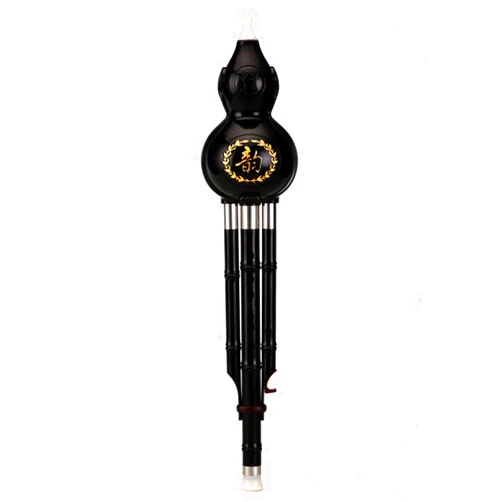 Mocrcrel Chinese Curcubit Gourd Flute，Resin bakelite for national Musical Instruments (Key of C)