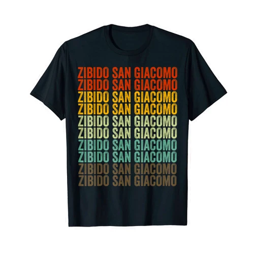 Zibido San Giacomo City Retro Gift Zibido San Giacomo City Retro T-Shirt