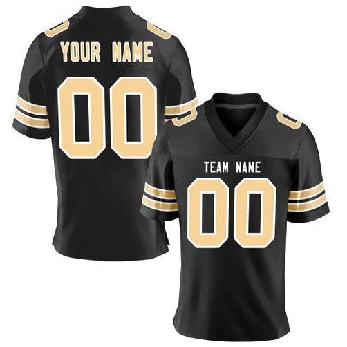 HBXXKA Custom Football Jerseys，Personalize Stitched/Printed Your Team Name and Number XXS-6XL for Men/Women/Kid