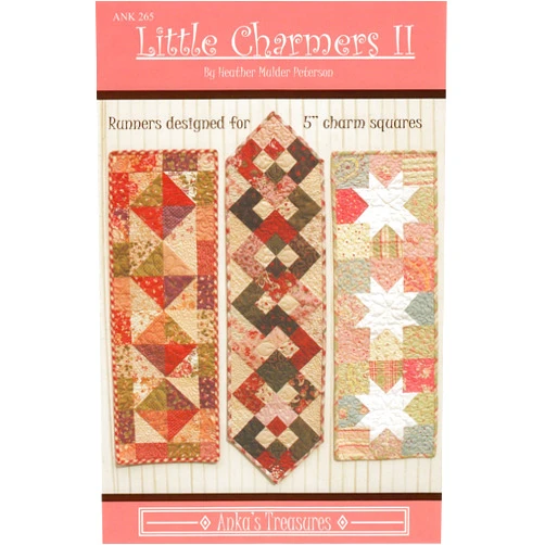 Anka's Treasures Little Charmers II Table Runner Patterns by Anka's Treasures