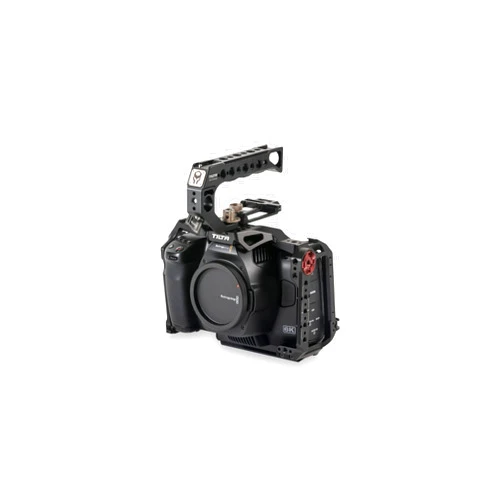 TILTAING Camera Cage for BMPCC 6K Pro Basic Kit TA-T11-B-B Blackmagic Pocket Cinema Camera Rig (Basic Kit Black)