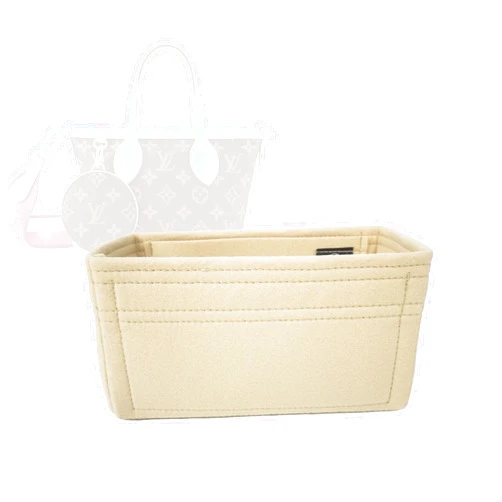 Zoomoni Bag Organizer for Louis Vuitton LV Neverfull BB Bag - Neverfull BB Premium Felt Purse Handbag Insert Liner Shaper (Handmade) Soft Structure Support (20 Color Options)