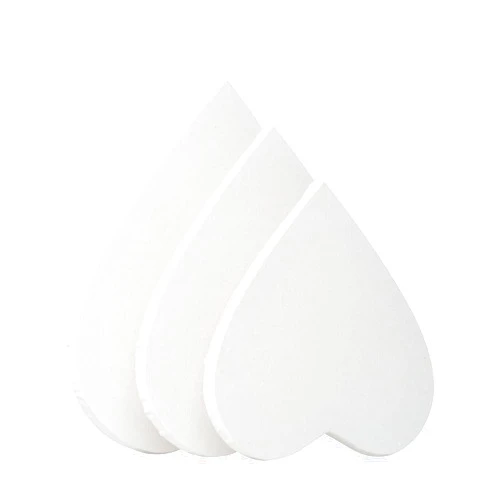 TRANSON 3 Sizes Heart Shaped Stretched Canvas Primed Ready for Painting
