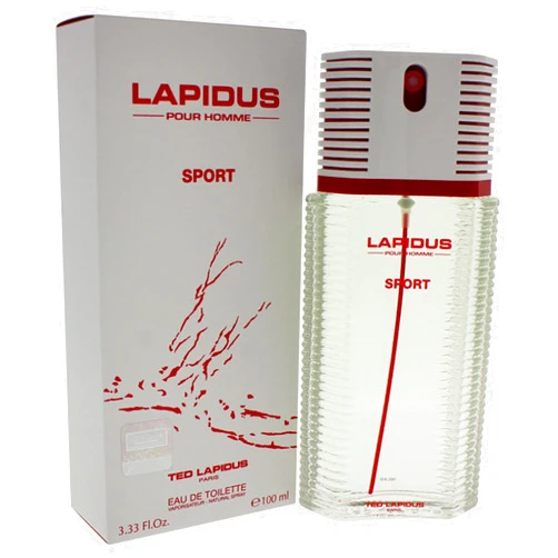 Ted Lapidus Pour Homme Sport Eau de Toilette Spray for Men, 3.33 Ounce