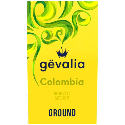 Gevalia Colombia Medium Roast Ground Coffee, 20 oz Bag
