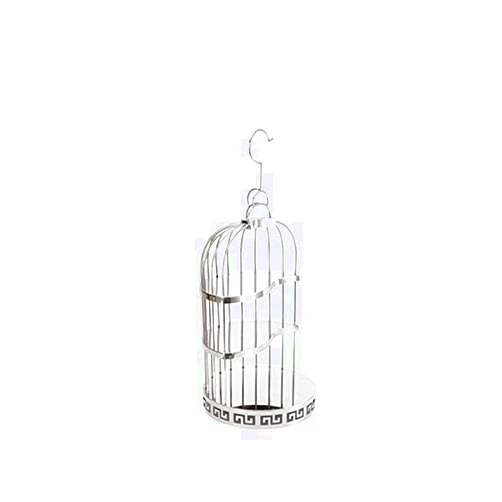 TOMYEUS Cake Stand Creative Bird Cage Cake Stand Buffet Dessert Table Afternoon Tea Snack Bread Rack Multi-Layer for Shop Restaurant Household for Dessert Table Display (Size : A)