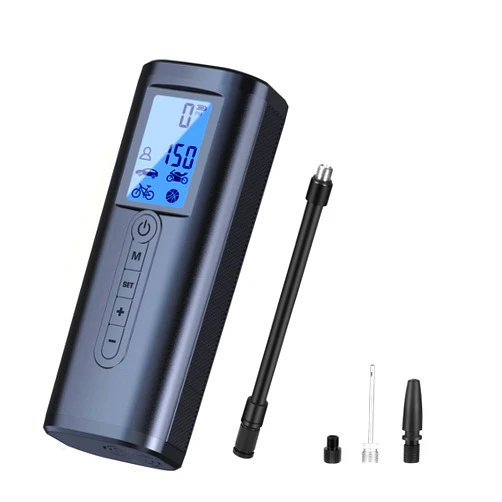 Woowind Tire Inflator Portable Air Compressor 150PSI Air Pump for Car Tires, Bike Pump, Auto Stop, Quick Inflation for Car Owners, Cyclists AP2-P