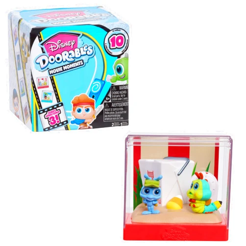 Disney Doorables Movie Moments Series 3 Figures, 2 Exclusive 1.5-inch Collectible Figurines, Kids Toys for Ages 5 Up by Just Play