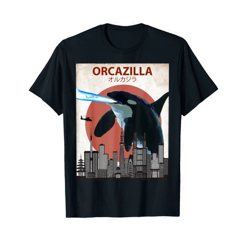 Orca Cute Sea Animal T-Shirts Funny Killer Whale T-Shirt | Orca Lovers Gift T-Shirt