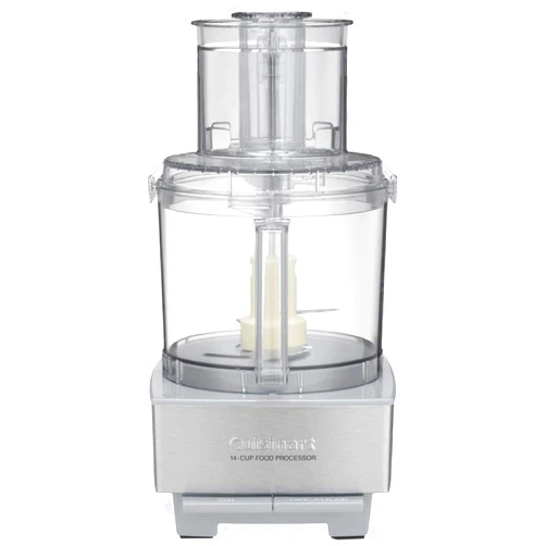 Cuisinart Food Processor 14-Cup Vegetable Chopper for Mincing, Dicing, Shredding, Puree & Kneading Dough, Light Gray Stainless Steel, DFP-14CGRY