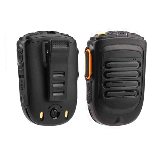 AWASBO B01 Speaker Zello PTT Bluetooth BM001 MIC for Android System (BLACK 1)