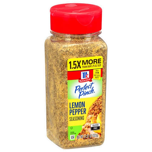 McCormick Perfect Pinch Lemon Pepper Seasoning, 11.37 oz